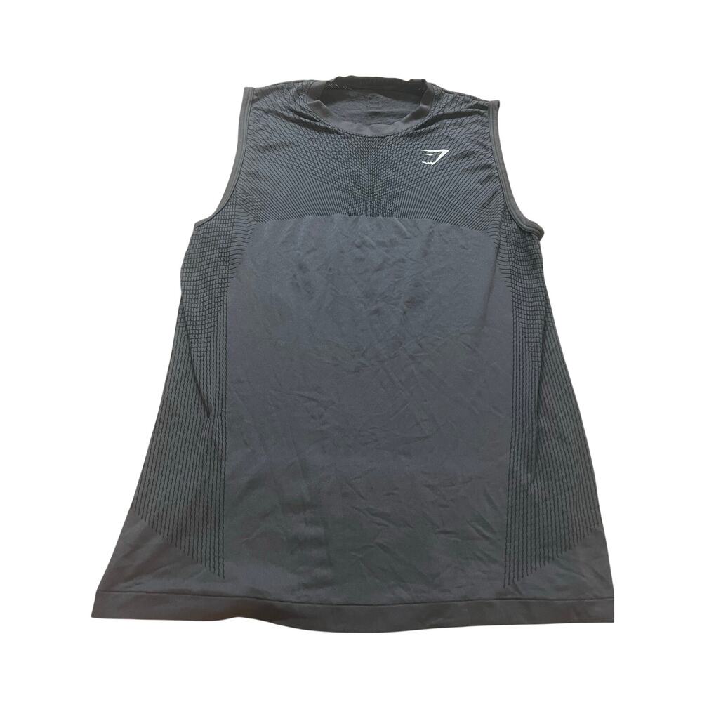 Men’s Gymshark Sleeveless Shirt Size Medium Dark Gray